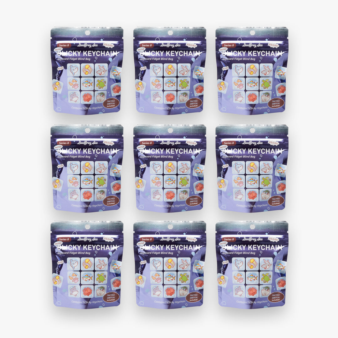 Clicky Keychain Blind Bag Master Sets