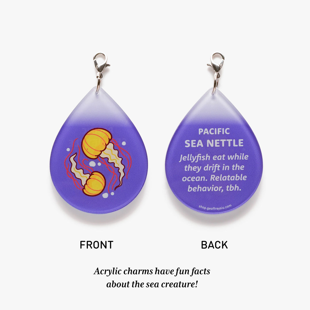 Series 8 Marine Animal Tactile Clicky Keychain Blind Bag
