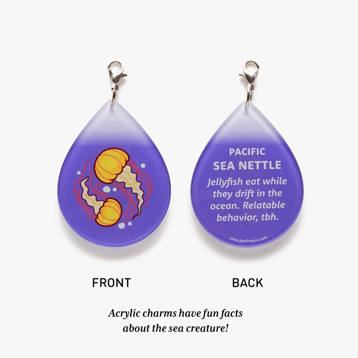 Series 8 Marine Animal Tactile Clicky Keychain Blind Bag
