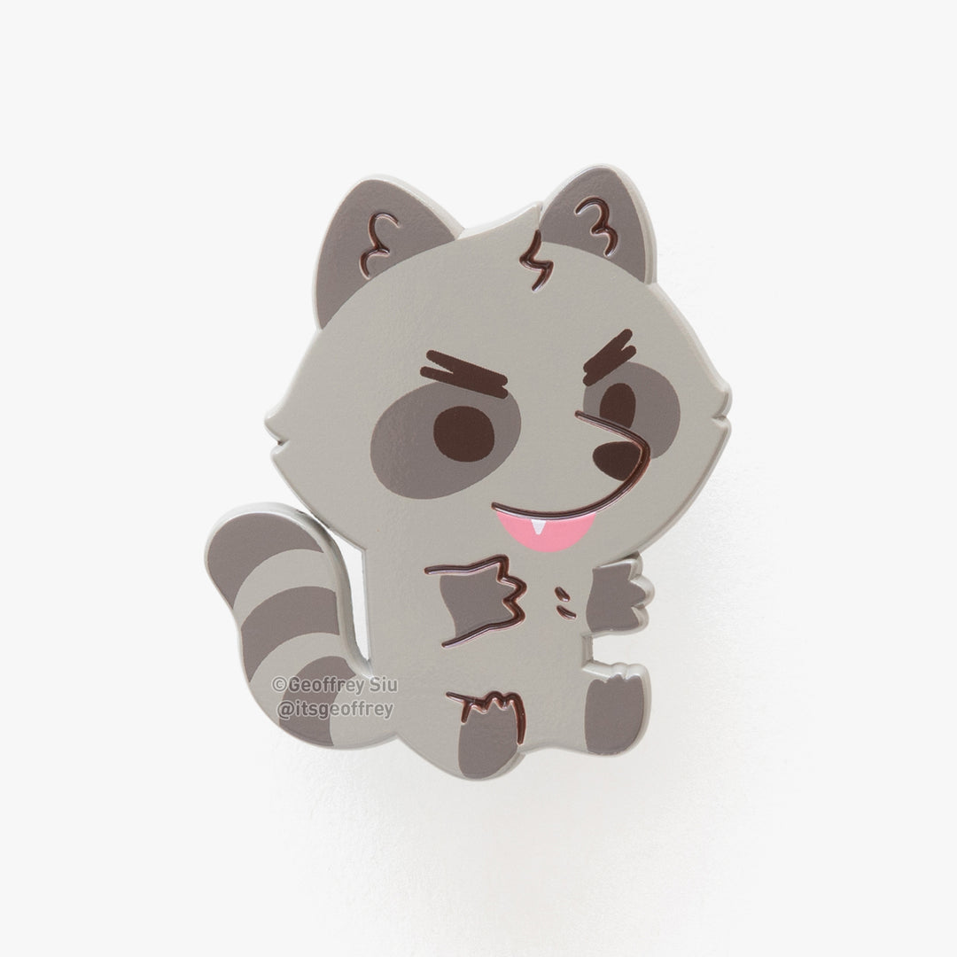 Plushie Friends Dyed Enamel Pins