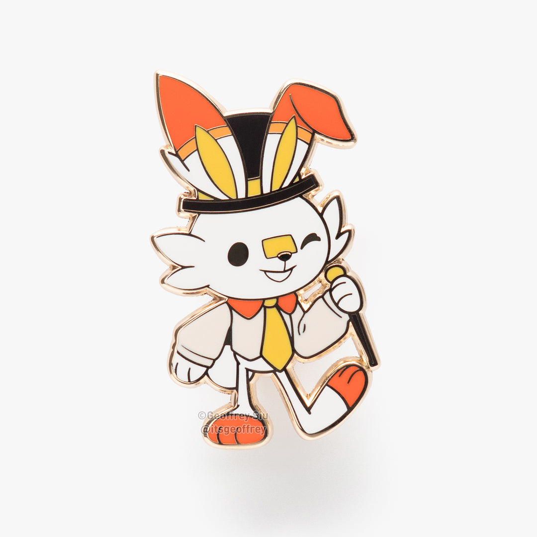 Gentlemon 8 Hard Enamel Pins