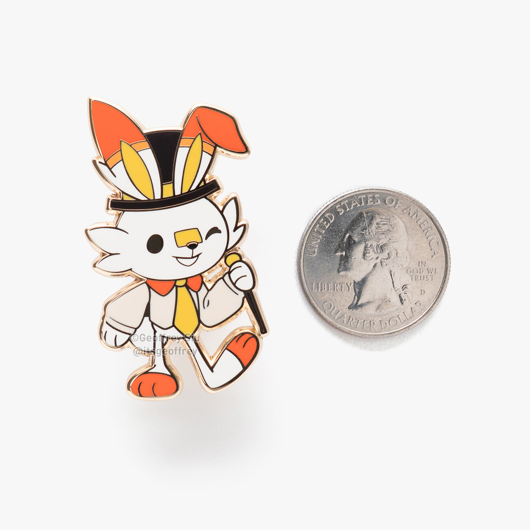 Gentlemon 8 Hard Enamel Pins