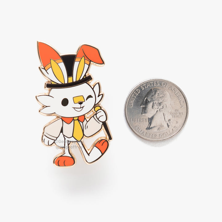 Gentlemon 8 Hard Enamel Pins