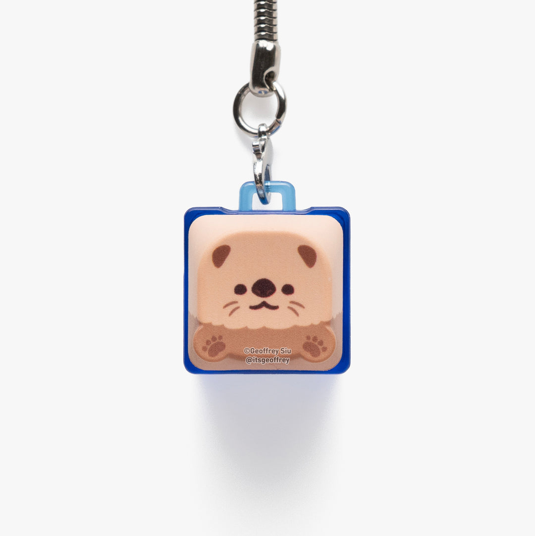 Sea Otter Clicky Keychain