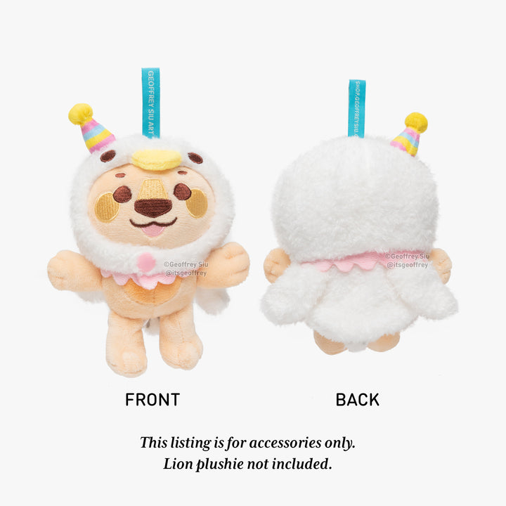 Silly Goose Hat Plushie Keychain (No Plush)