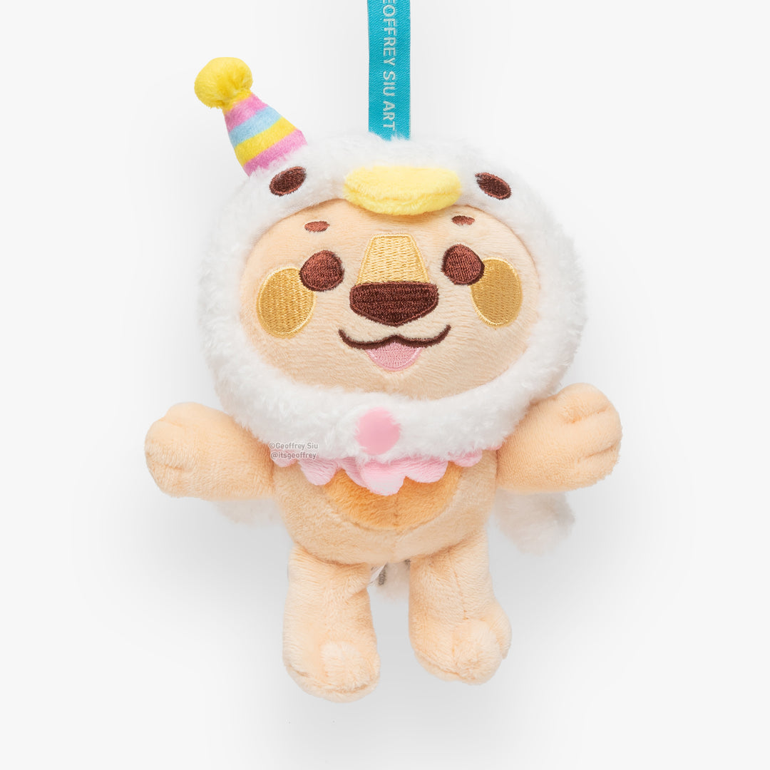 Silly Goose Hat Plushie Keychain (No Plush)