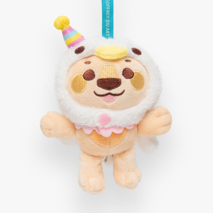 Silly Goose Hat Plushie Keychain (No Plush)