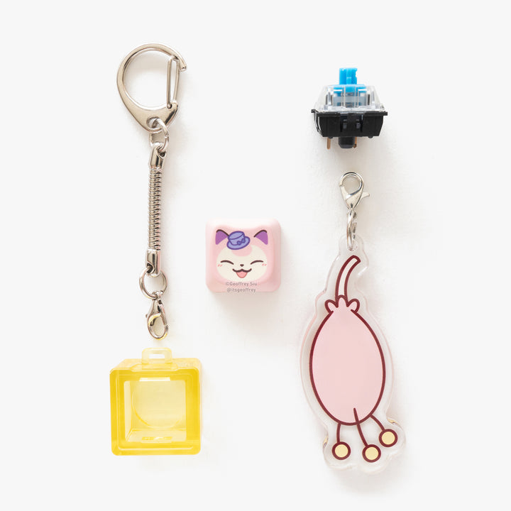 MAO Skittease Clicky Keychain