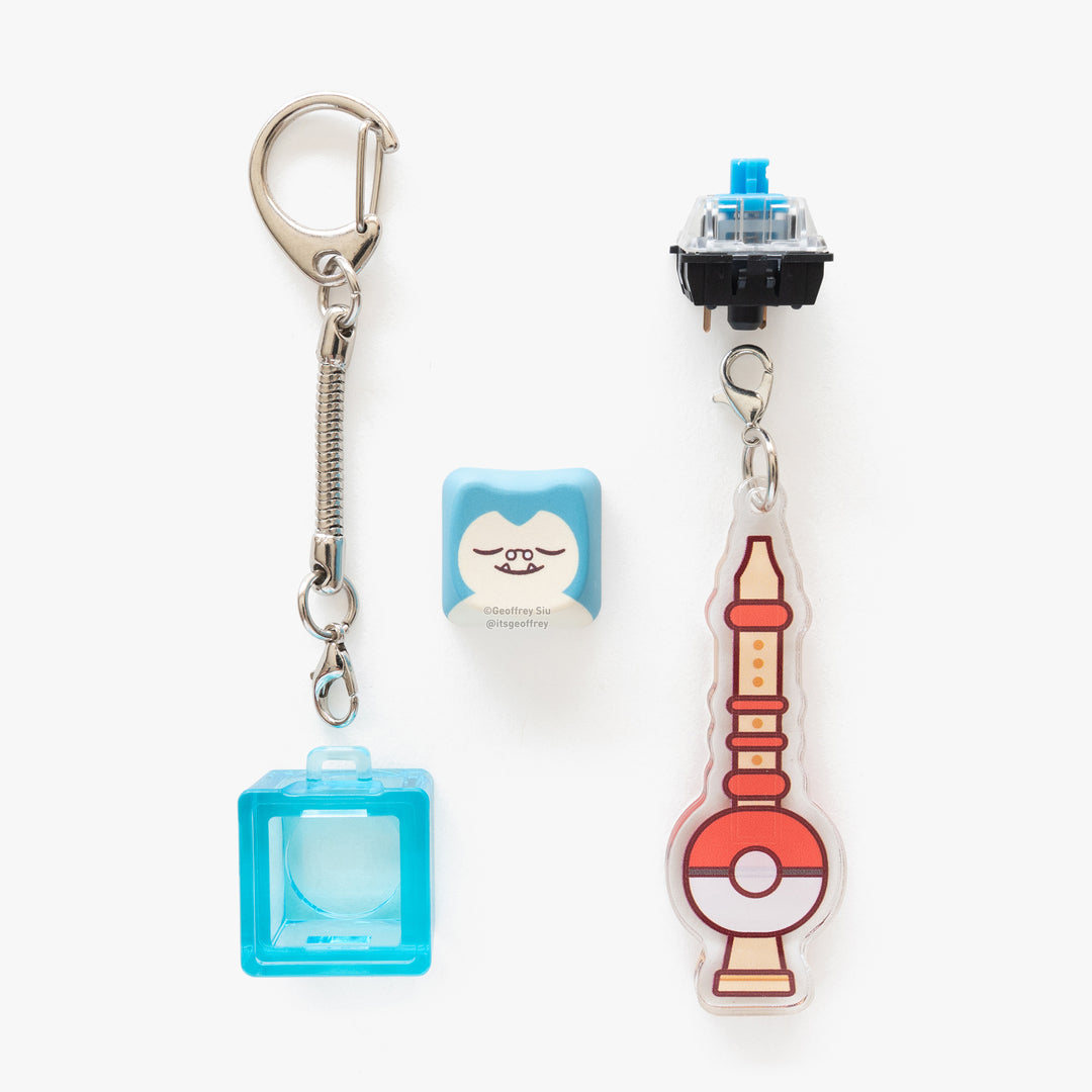 MAO Snorluxe Clicky Keychain