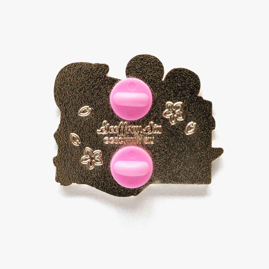 Cherry 'Possum-Chan Hard Enamel Pins