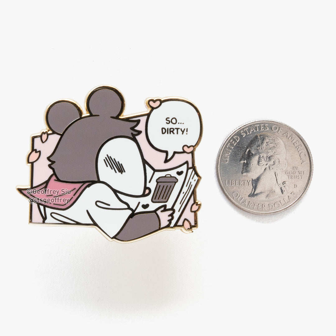 Cherry 'Possum-Chan Hard Enamel Pins