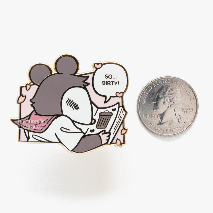 Cherry 'Possum-Chan Hard Enamel Pins
