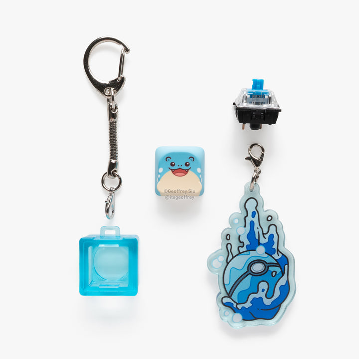 Spheal Clicky Keychain