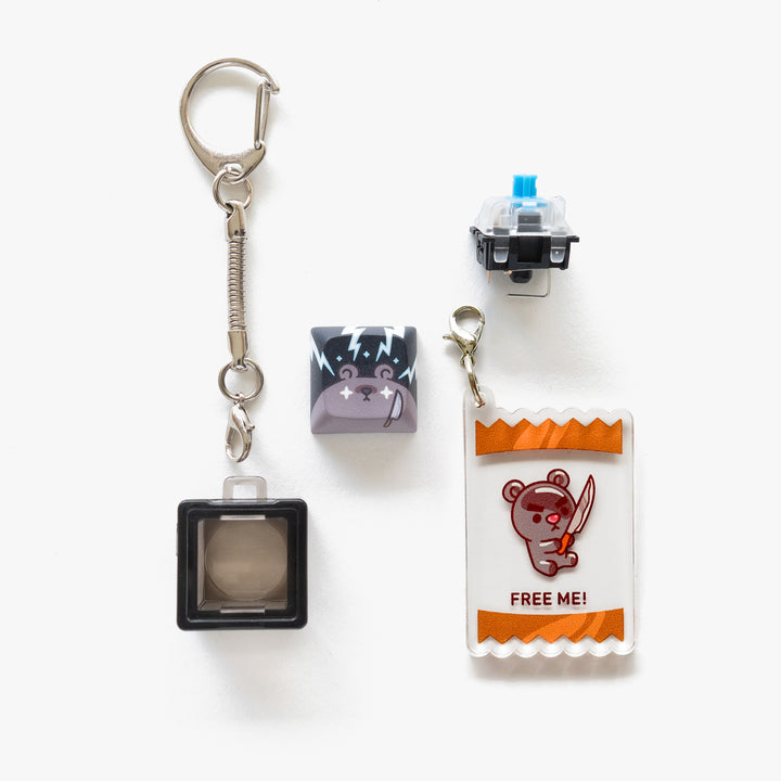 Series 1 Gummy Bear Clicky Keychain Blind Bag