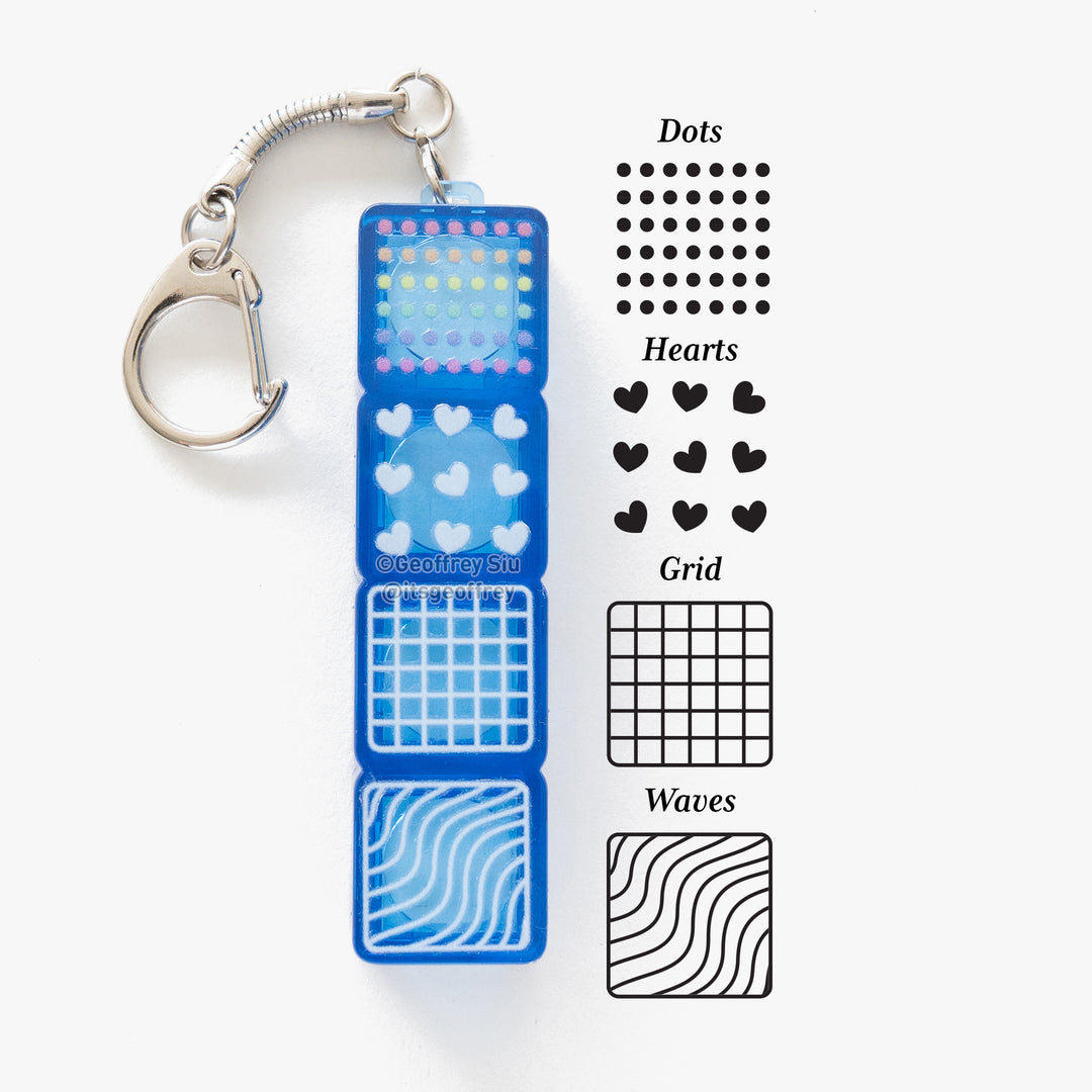 Tactile Stickers (for Clicky Keychains)