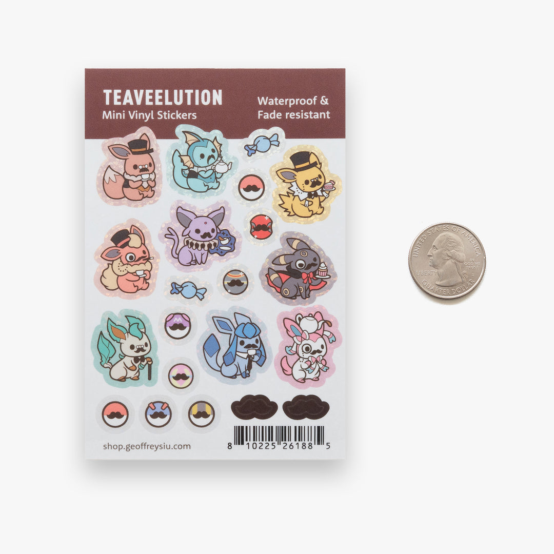 Teaveelution Mini Vinyl Sticker Sheet