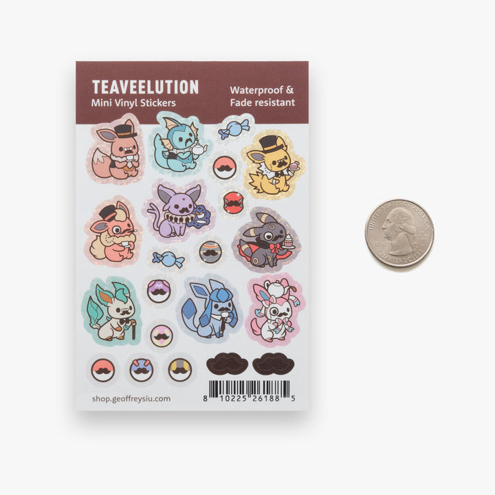 Teaveelution Mini Vinyl Sticker Sheet