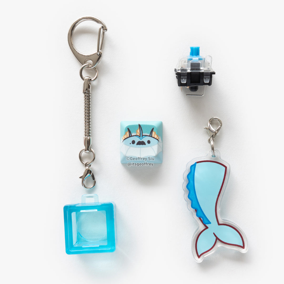 Teaveelution Clicky Keychains – Geoffrey Siu Art LLC