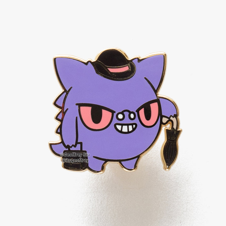 Gengarious Hard Enamel Pin