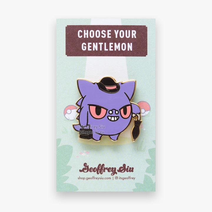 Gengarious Hard Enamel Pin