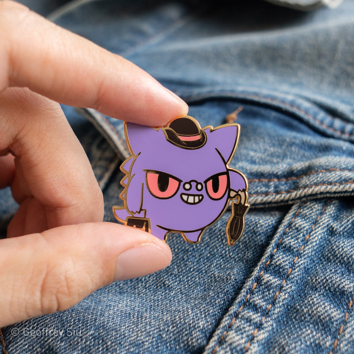Gengarious Hard Enamel Pin