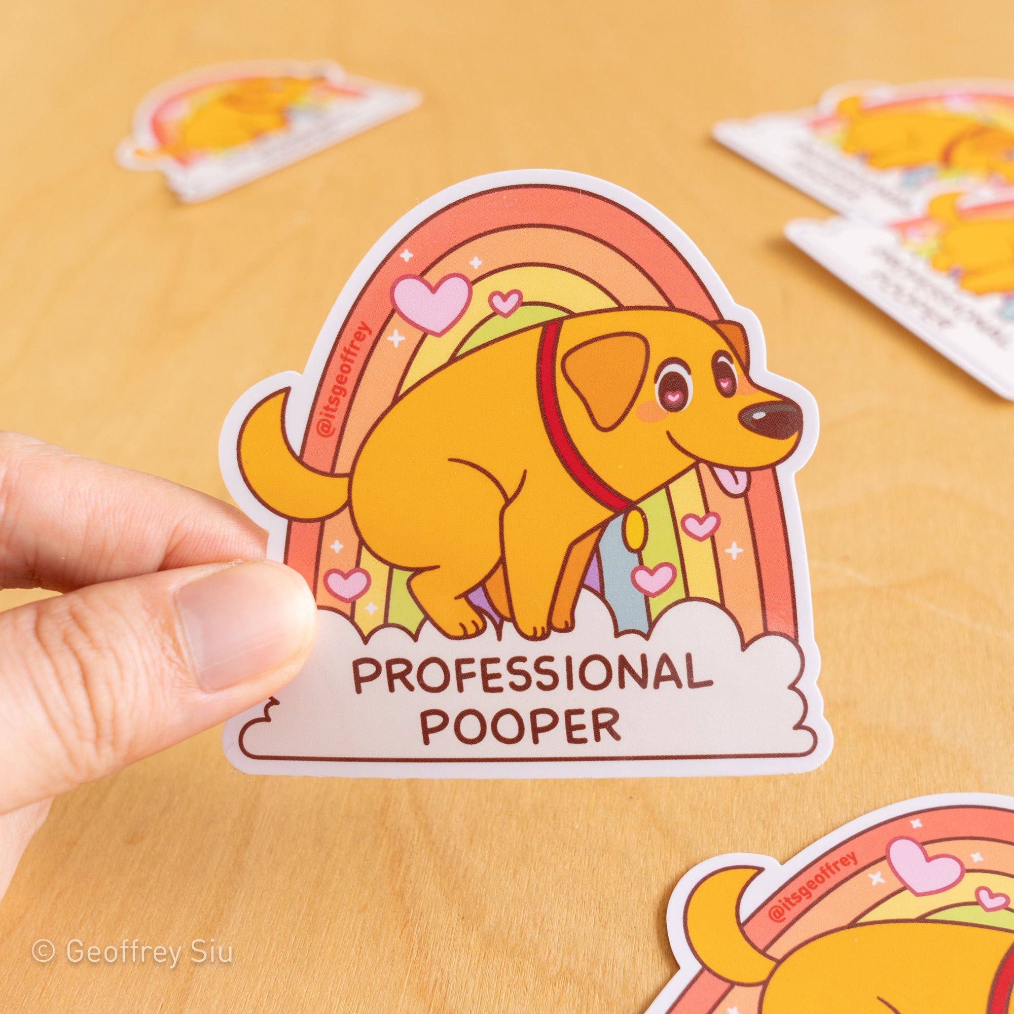 Professional Pooper Sticker