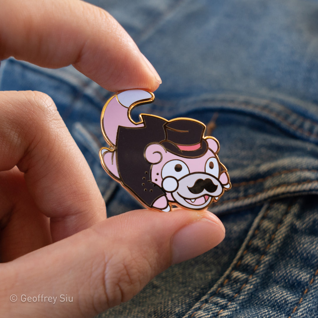 Slowchapeau Hard Enamel Pin