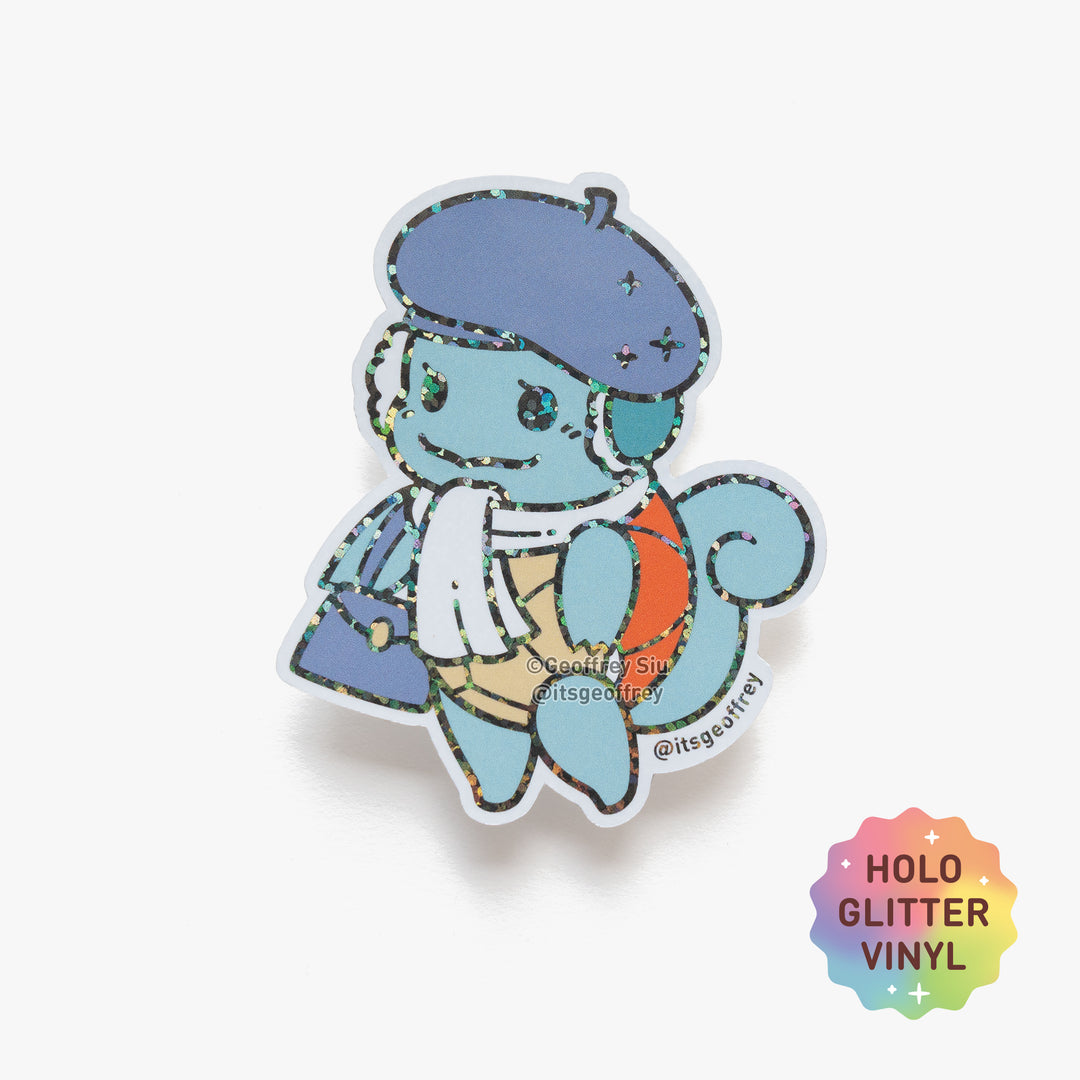 Pokema'am 1 Holographic Glitter Stickers