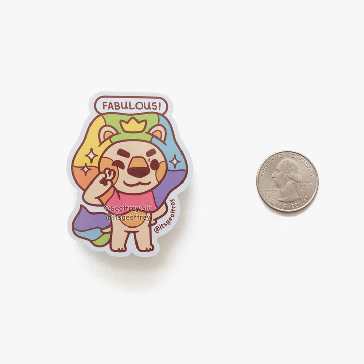 Adam & Steve Vinyl Stickers