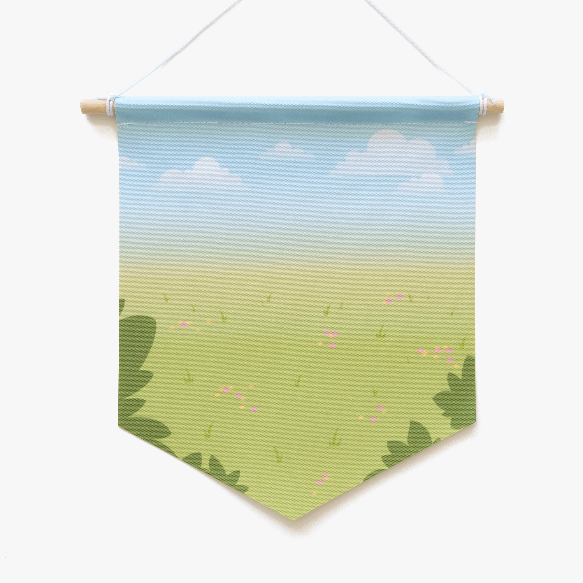 Grassy Field Pin Flag