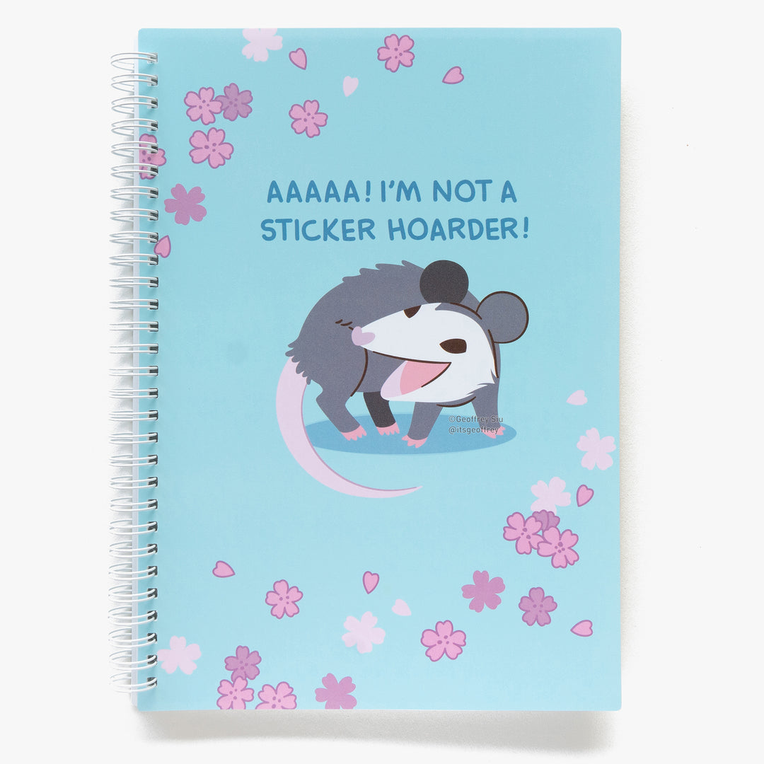 LG Cherry 'Possum Reusable Sticker Book