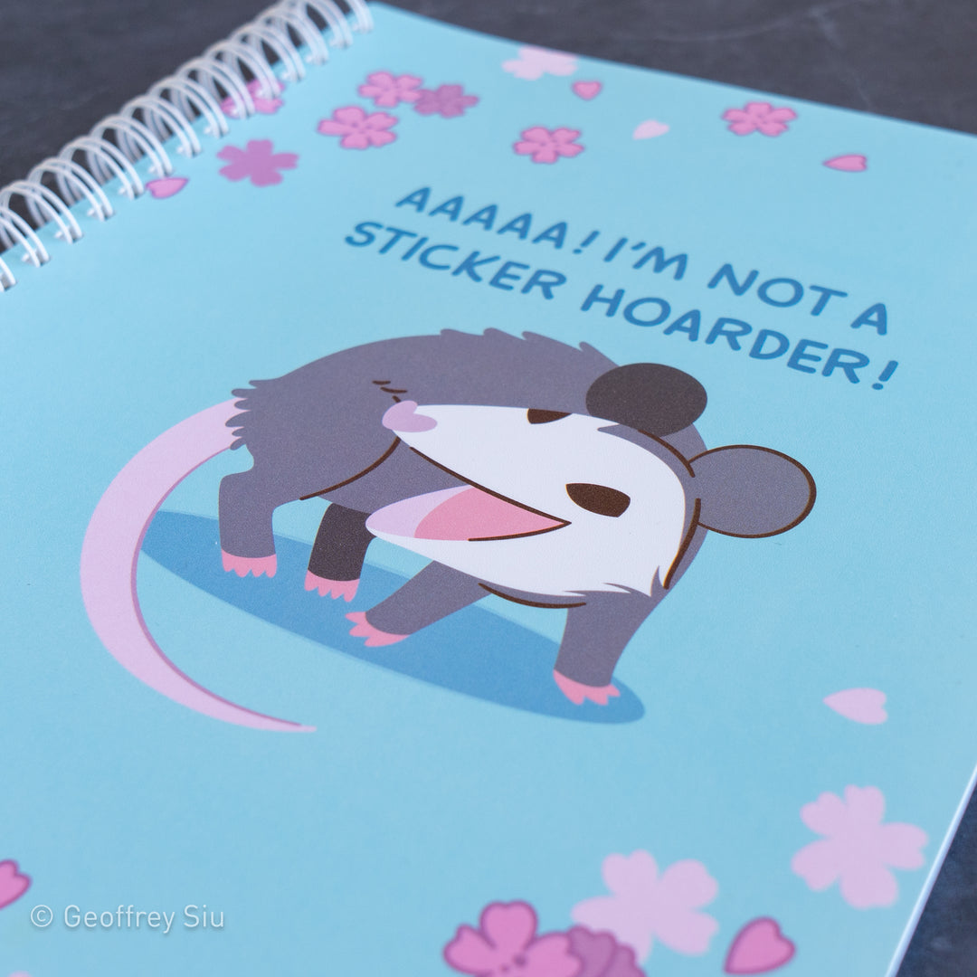 LG Cherry 'Possum Reusable Sticker Book