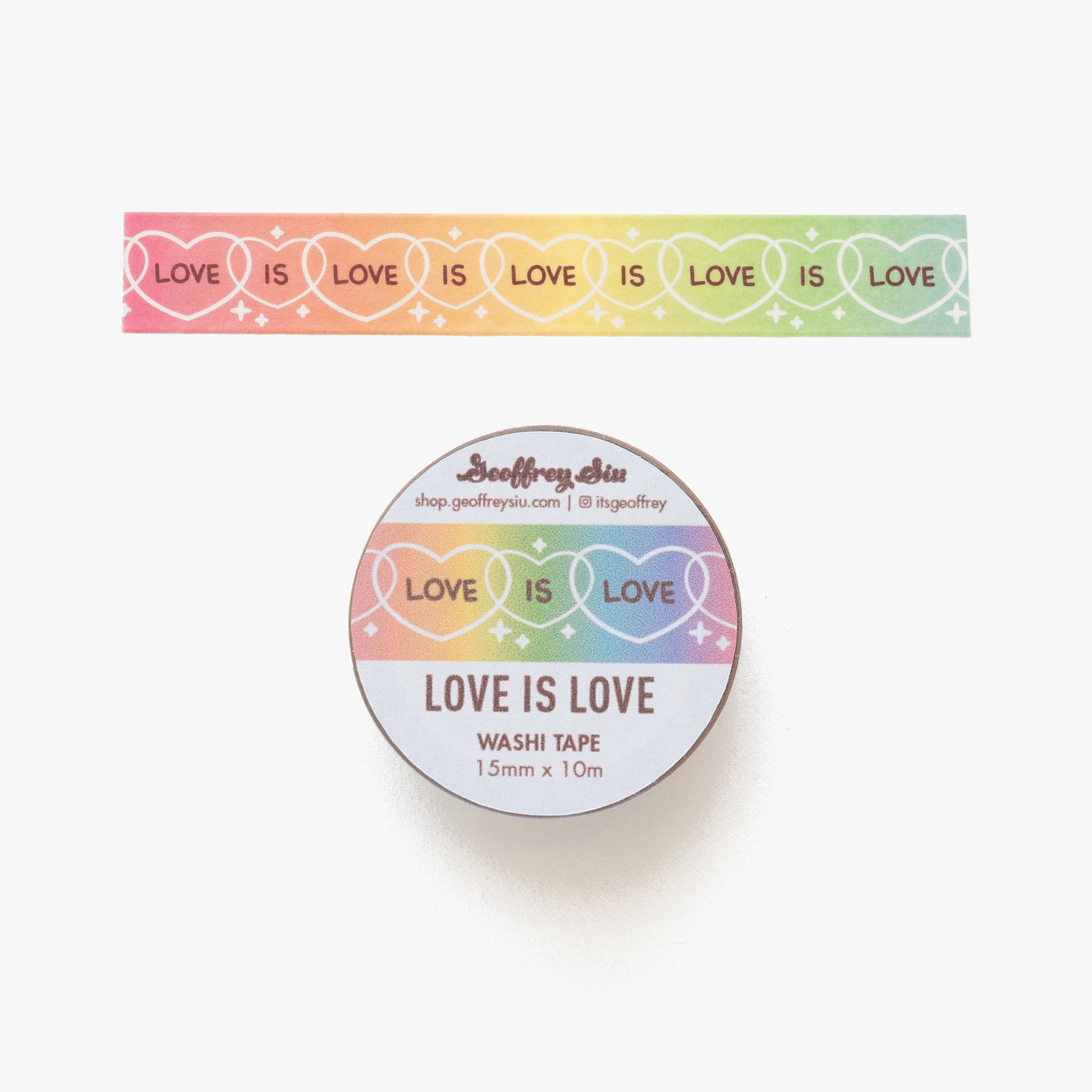 Love is Love Washi Tape