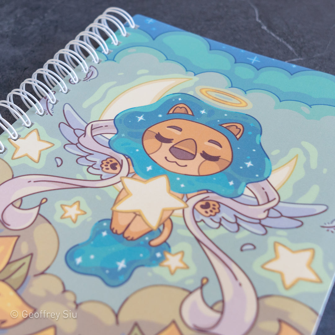 MD Gabe the Star Lion Reusable Sticker Book