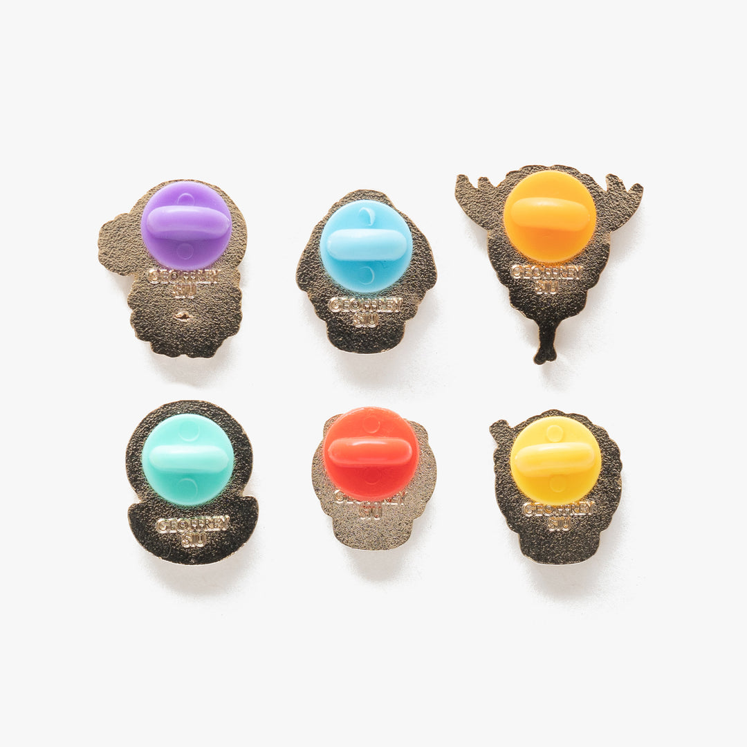 Parks & Re-cremation Skeleton Mini Pins