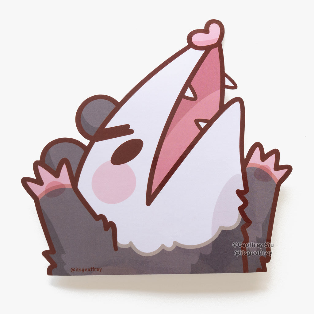 Huggable Gregory Sticker for Sale by Raspiberry