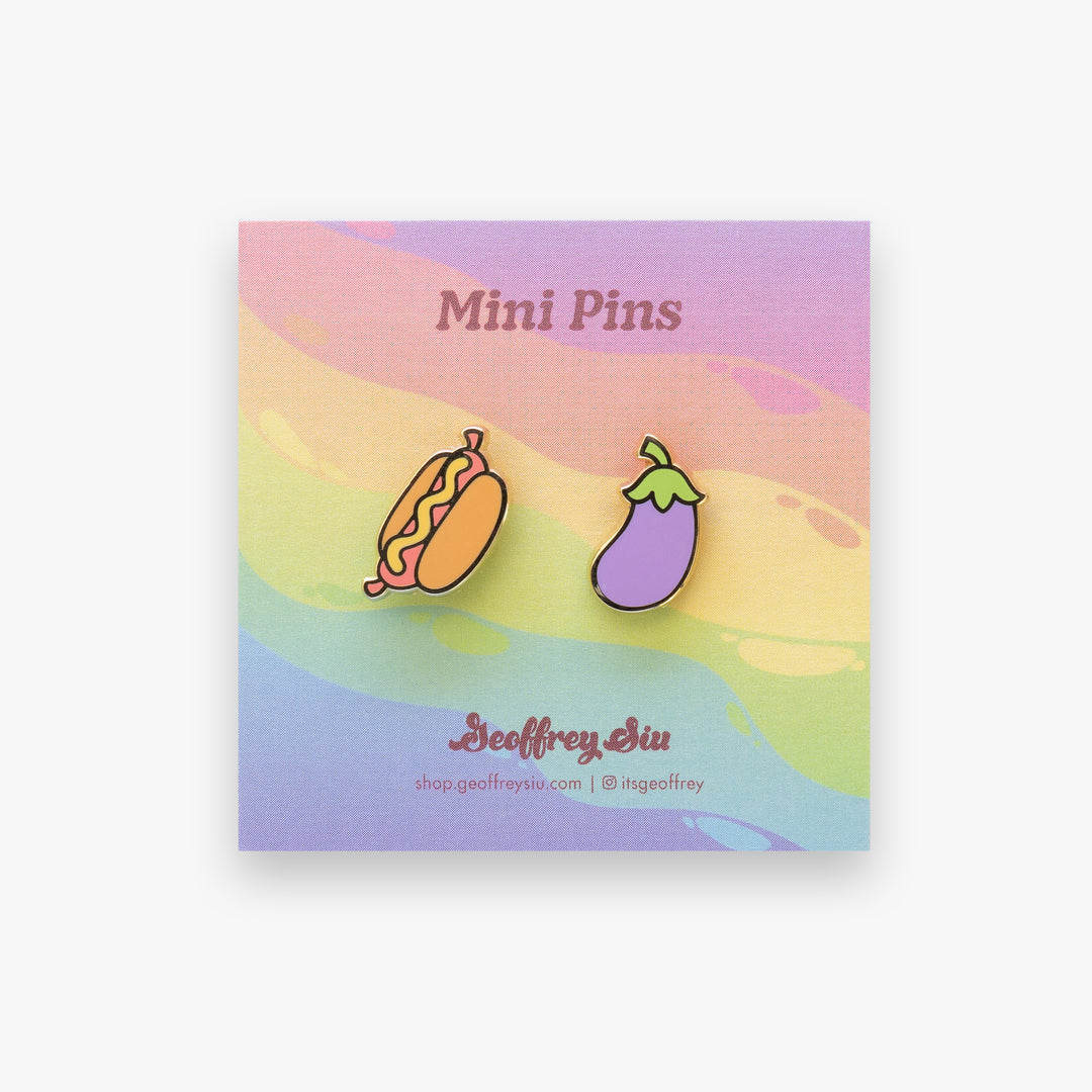 Adam & Steve Mini Pins