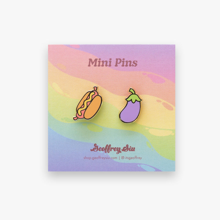 Adam & Steve Mini Pins