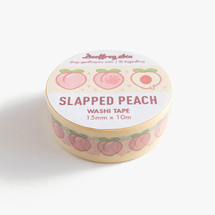 Slapped Peach Washi Tape