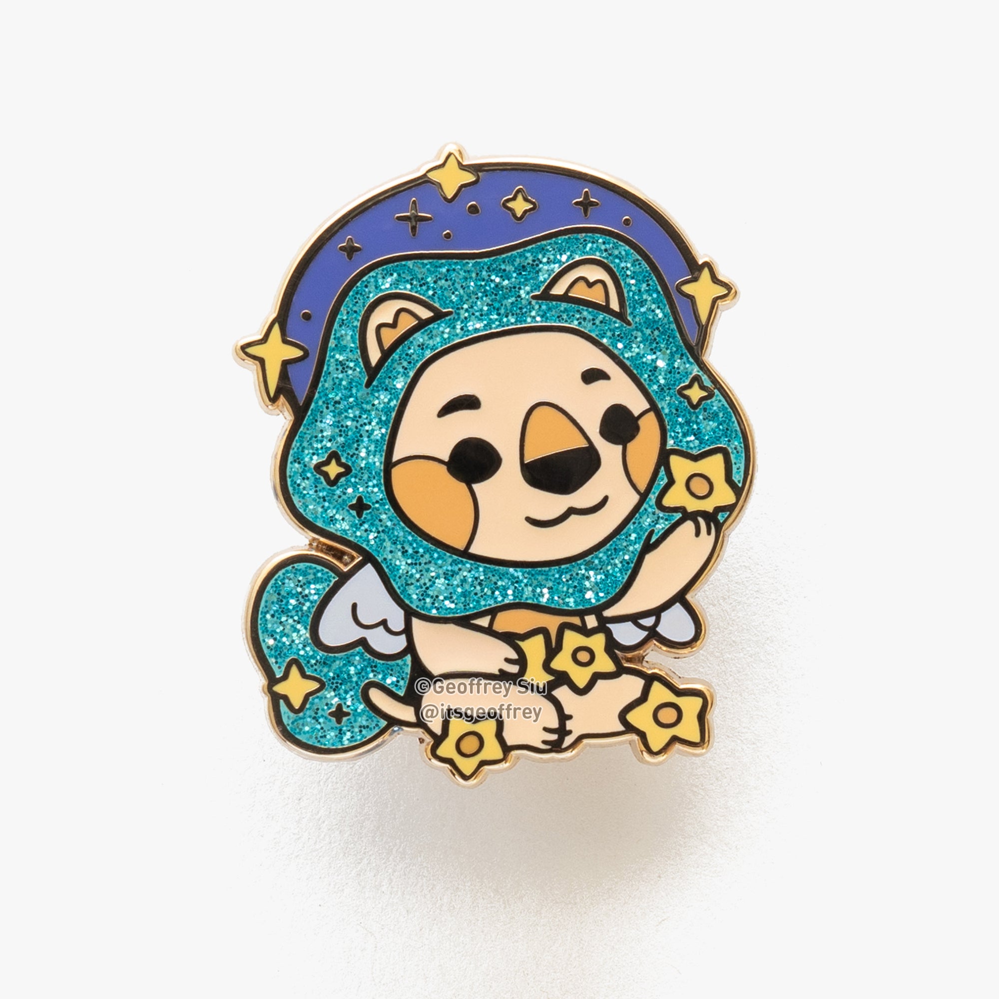 Gabe the Star Lion Hard Enamel Pin (Limited Edition)