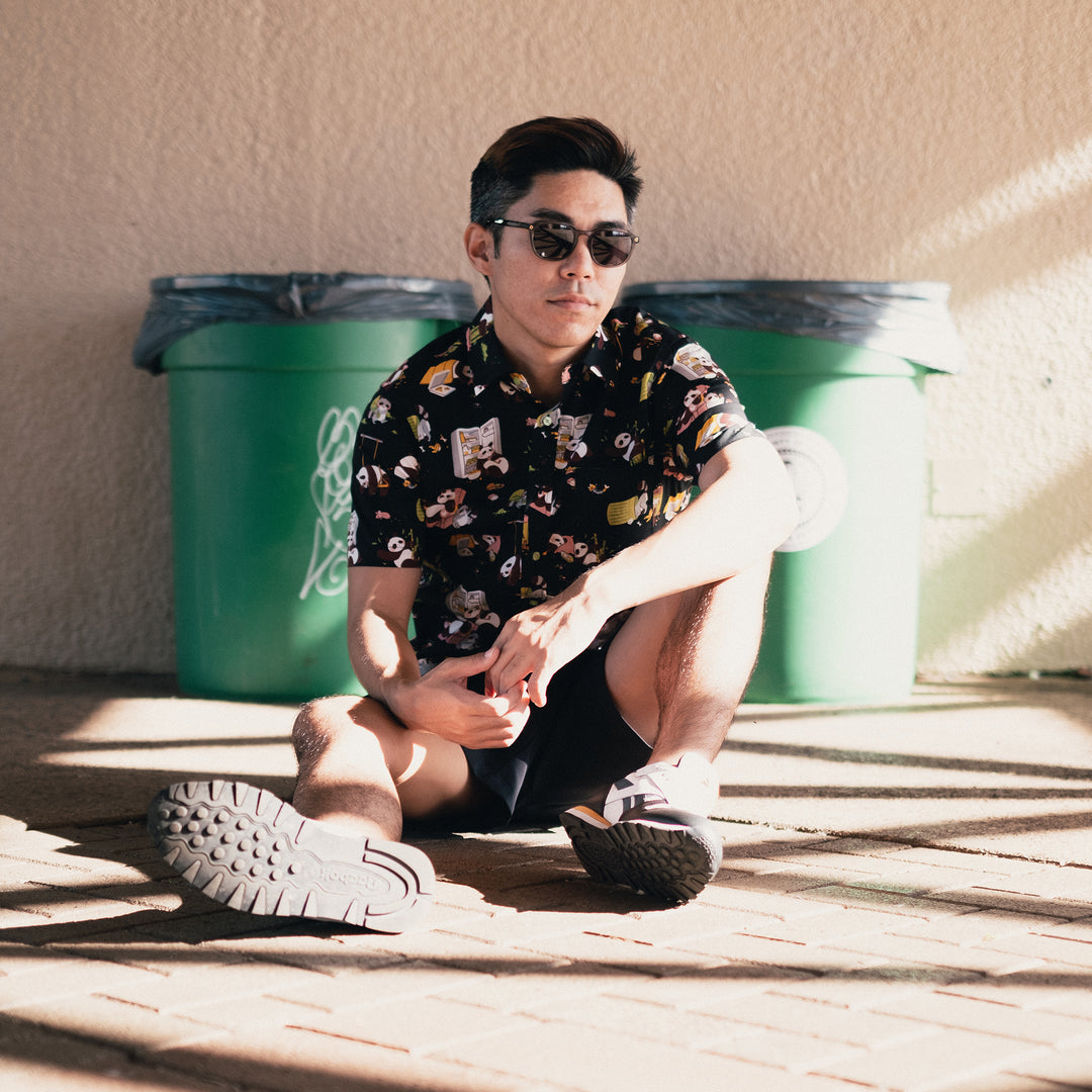 ORIGINAL Trash Panda Button-Up Shirt